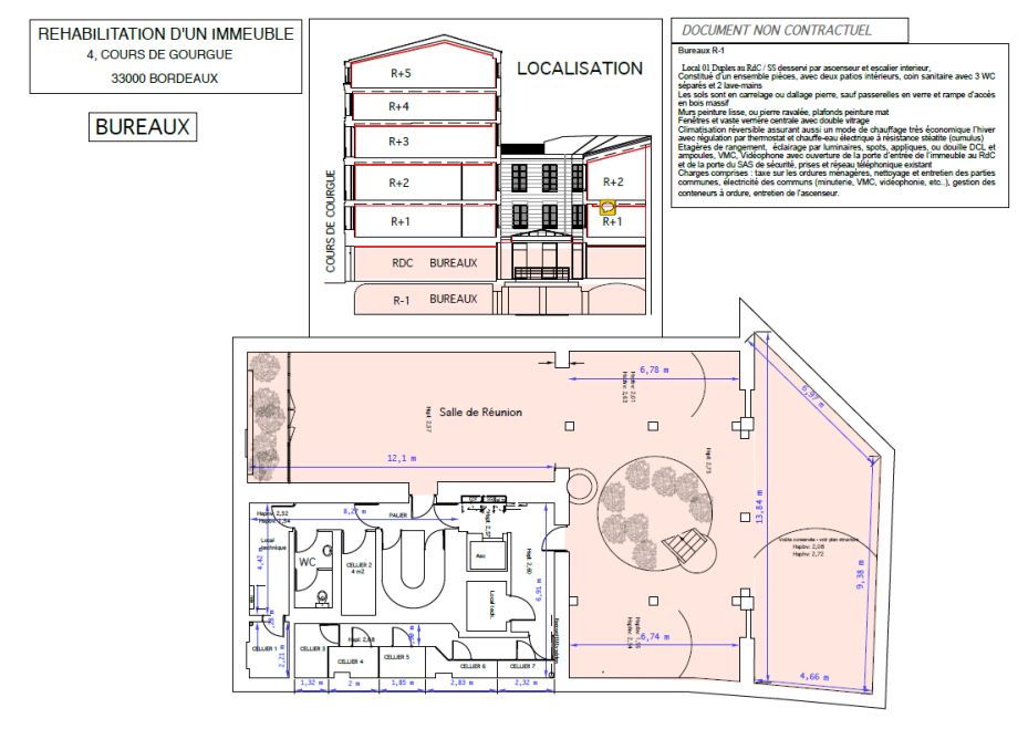 Bureau Bordeaux 425m² Location bureau Bordeaux Gironde OLBUR2002487 16